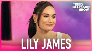 Lily James Pitches Her Dream Mamma Mia 3 Storyline [upl. by Kiker48]