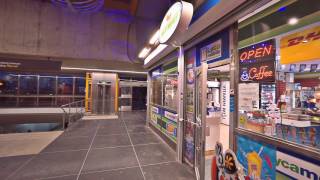 Sweden Stockholm Norsborg Subway Station  SMW incline elevator [upl. by Novad124]