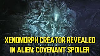 Xenomorph creator revealed in ALIEN COVENANT spoiler [upl. by Libys]