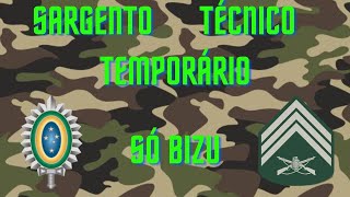 SARGENTO TEMPORÁRIO Como se tornar 3º Sargento Técnico Temporário do Exército [upl. by Eimmot]