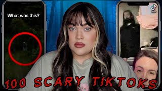 100 SCARIEST TikToks of 2023 PART 2  The Scary Side of TikTok  LoeyLane [upl. by Lindy]