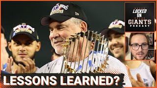 SF Giants lessons after Bruce Bochy wins fourth ring with Texas Rangers [upl. by Rett]