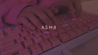 Cozy ASMR 2h keyboard typing on ceramic keycaps ☁ [upl. by Ellison143]