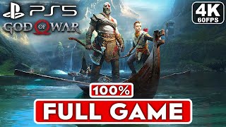 GOD OF WAR Gameplay Walkthrough Part 1 FULL GAME 4K 60FPS PS5  No Commentary [upl. by Bessie807]