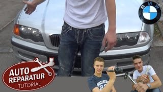 BMW E46 Blinker wechseln  auf weiße Facelift Blinker umbauen  DIY Tutorial [upl. by Nylzzaj]