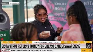 This Breast Cancer Walk Is Changing Lives in Indy  SISTA STRUT 2024 [upl. by Nnaihs]