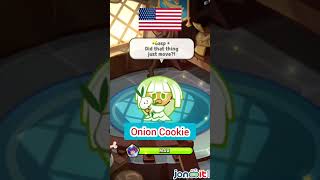 Onion Cookie Voice Over Dub English ASMR  Cookie Run Kingdom [upl. by Dicks]