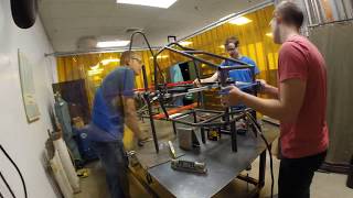 UD FSAE 2017  Chassis Timelapse [upl. by Shien]