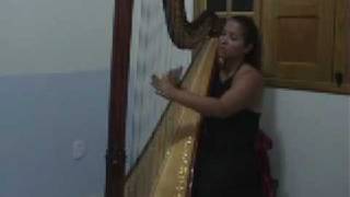 Tenara Gadara plays Handel Harp Concerto [upl. by Liakim]