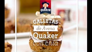 Galletas de Avena Quaker con chía [upl. by Balfour]