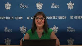 BCGEU 2024 Candidate Statement  Maria Middlemiss [upl. by Caro]