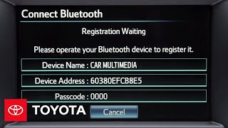 HowTo Pair your Droid with Toyota Entune®  Toyota [upl. by Nivac]