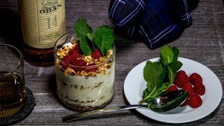 Cranachan  Schottisches Dessert mit Whisky [upl. by Ahsiret733]