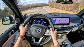 2023 BMW Alpina XB7 — Driving The 180mph 7Seater SUV [upl. by Sher]