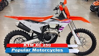 KTM XC 250 Popular 2024 Motorcycles [upl. by Idnym]