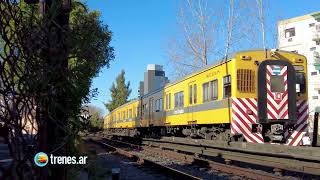 Equipo Toshiba 10 del Urquiza ingresando a Fco Beiró • 4K • Trenes de Argentina • trenesar [upl. by Ellenaj634]