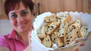 CANTUCCI AL CIOCCOLATO Ricetta Facile  FATTO IN CASA DA BENEDETTA [upl. by Sybille]