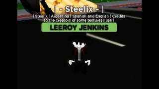 How to get the LEEROY JENKINS title in Robloxian High School [upl. by Drwde]