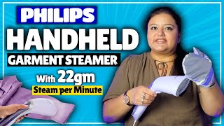 Philips Handheld Garment Steamer with 22 gms 1200 Watts [upl. by Anitnemelc537]