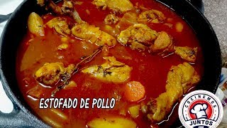 Estofado o guisado de pollo con muchas verduras [upl. by Randee]