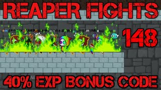 EvoWorldio FlyOrDieio Reaper Fights Ep148 👉 40 EXP BONUS CODE 👉 BOSS KILL [upl. by Gapin]