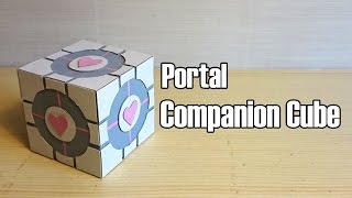 Soaches Builds  Companion Cube from Portal [upl. by Beaufert]