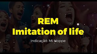 KARAOKE  REM Imitation Of Life [upl. by Nayr]