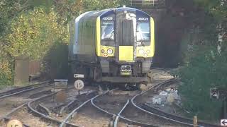 South Western Railway Class 450028 Departure Aldershot for Ascot [upl. by Iinde]