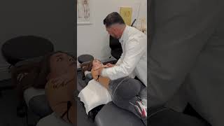 Lower back chiropractic adjustment in New York [upl. by Ted]