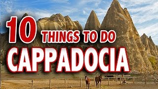 10 BEST THINGS TO DO IN CAPPADOCIA ♥ Top Attractions in Cappadocia Turkey [upl. by Grimbal]