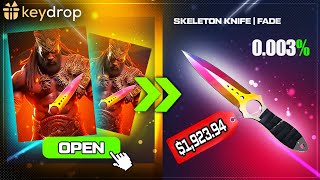 KEYDROP I GET MOST EXPENSIVE KARAMBIT 5000 Keydrop Promo Code 2024 [upl. by Eniahpets324]