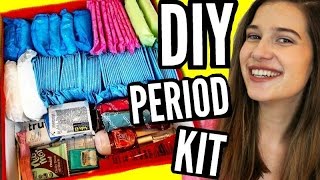 DIY PERIOD KIT for School amp Home  Period Storage [upl. by Ylecic]