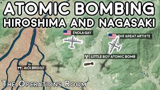 The Atomic Bombings of Hiroshima and Nagasaki  Animated [upl. by Hutchison]