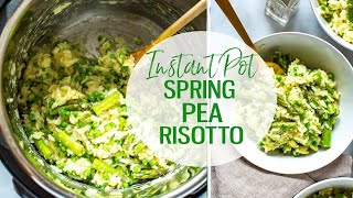 Instant Pot Spring Risotto [upl. by Annaitsirhc]