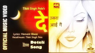 Deusara Aaigai  देउसरा आईगै  Tilak Singh Pela  Hemant Biwas  Doteli Song Live Performance [upl. by Marshal]