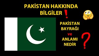 Pakistan Bayrağı ve Anlamı Nedir [upl. by Baruch]