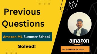 Amazon ML Summer School India  All Details  Special Program for 2023 2024 Graduates [upl. by Ivz391]