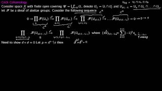 Defn Cech Cohomology [upl. by Etty]