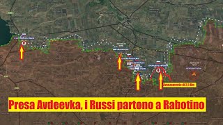 Finita la vittoriosa campagna ad Avdeevka i Russi attaccano altrove [upl. by Evadne]