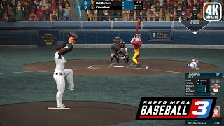 Super Mega Baseball 3  Hot Corners VS Crocodons Match Gameplay [upl. by Cleo]