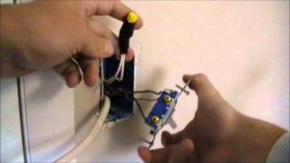 how to wire an outlet off of a switch [upl. by Nwahsaj]