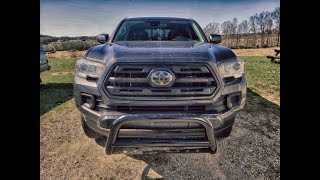 Toyota Tacoma Bull Bar Installation [upl. by Enirehtakyram37]