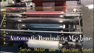 Automatic Rewinding MachineRewinder With Servo MotorRewinding Machine With Protective2000mmin [upl. by Mccall]