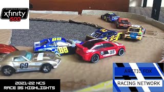 NASCAR Stop Motion  202122 NASCAR Cup Series Highlights  Xfinity 500 [upl. by Bonar411]