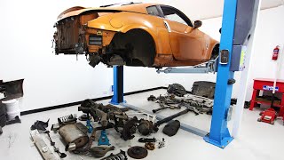 Nissan 350Z Rust Prevention Pt1 [upl. by Anoid]