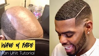 MAN UNIT BEST MAN UNIT  MAN WEAVE TUTORIAL Full detailed natural looking wave unit tutorial [upl. by Yole]