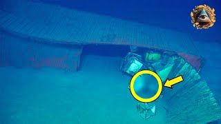 Researchers Turn Pale When They Open Sunken Container Captured by Underwater Robot is horrifying [upl. by Slosberg]