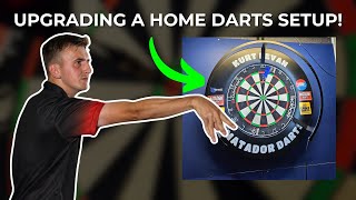 Upgrading My Darts Setup  Darts Vlog [upl. by Hnahk207]