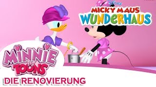 Disney Junior  Minnie Toons  Folge 20  Die Renovierung  Disney Junior [upl. by Yensehc]