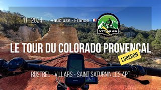 VTT  AE 26 Le Tour du Colorado Provençal [upl. by Nesmat]